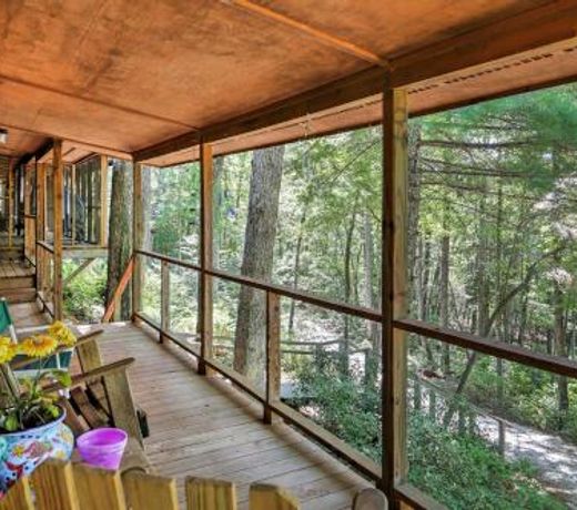 Lakefront Mountain Rest Cottage with Gas Fireplace!