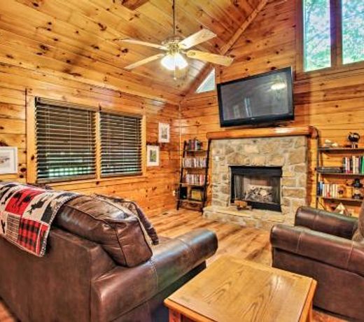 Explore Pigeon Forge Charming Cabin with Hot Tub!