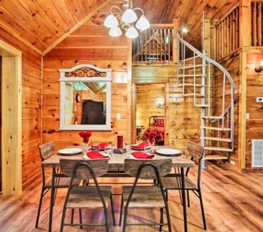 Explore Pigeon Forge Charming Cabin with Hot Tub!