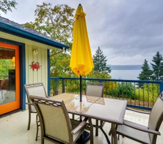 Tahuya Cabin with Hood Canal and Olympic Mtn View