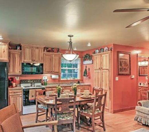 Secluded Birnamwood Cottage with Deck and River Views!