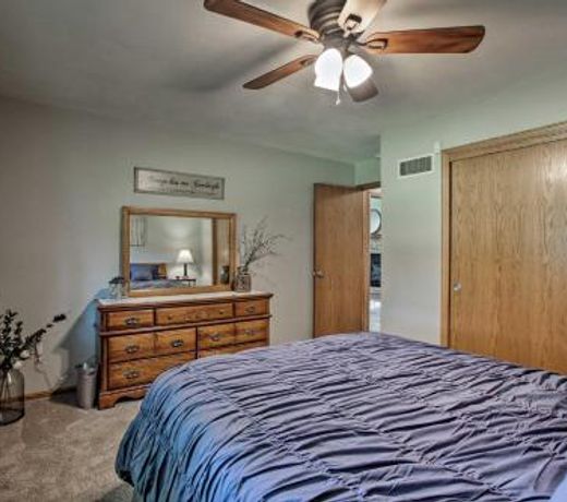 Family Home with Deck, Yard, Dock on Rock River!