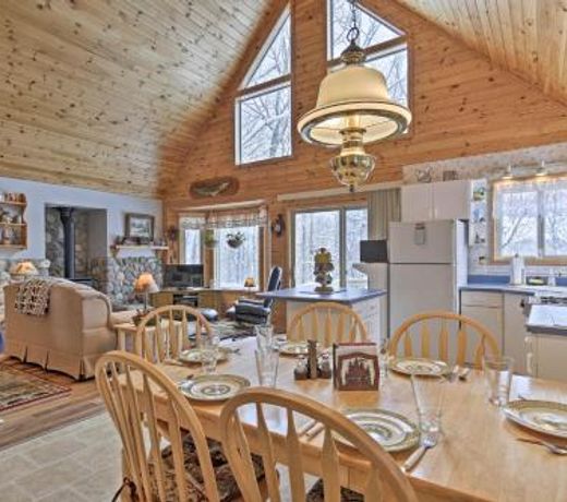 House on 10 Acres Overlooking Chippewa River!