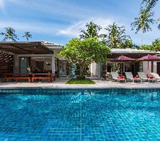 Inasia Modern, Sleek Beachfront Villa