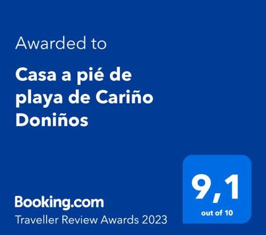 Casa a pie de playa de CariÃ±o DoniÃ±os