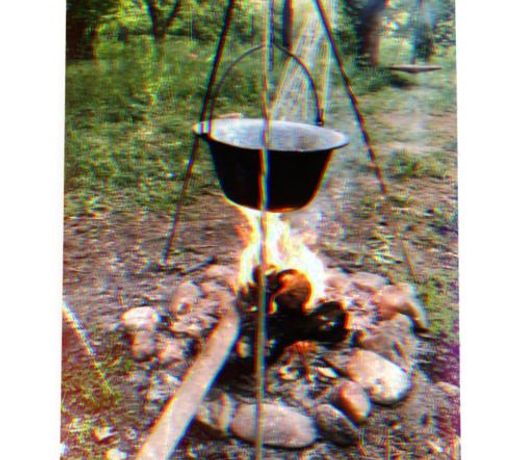 Szentendrei sziget, modern faház, télen is