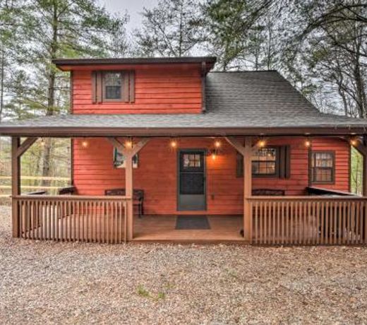 Modern Cabin with Deck in the Blue Ridge Mountains!