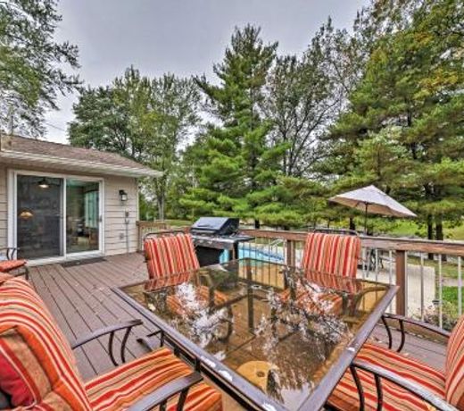 Family Home with Deck on Lake Sara Pets are Welcome