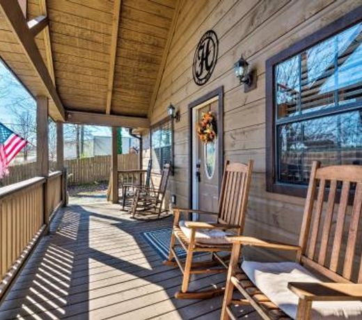 Cozy Cabin Retreat with Deck By Golf and Bass Fishing!