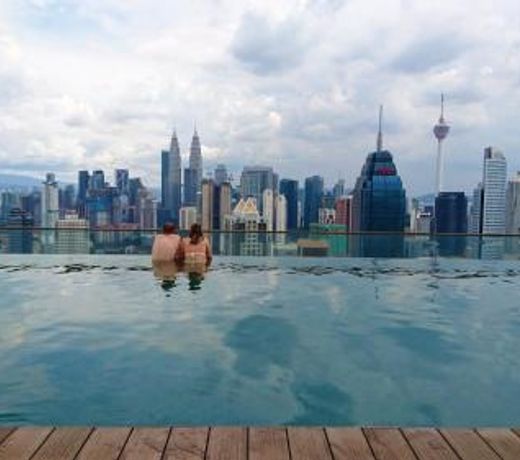 KLCC Regalia Suites Infinity Pool Kuala Lumpur