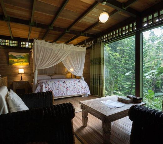 Mi Casa Guest House - Family room garden view