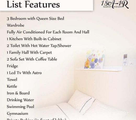 1Residence Guest House Kota Bharu