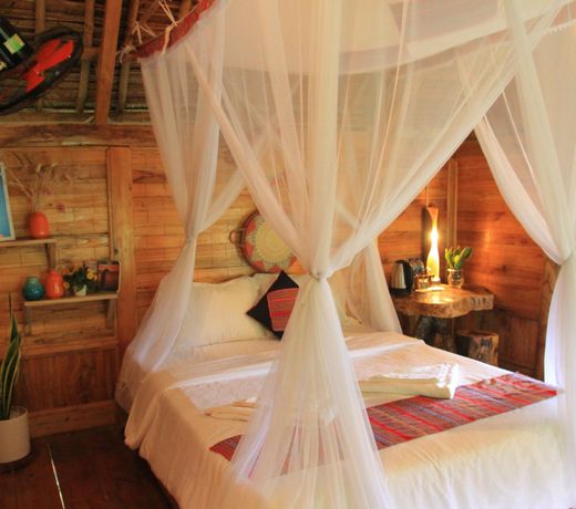 DOUBLE ROOM WITH AMAZING TERRACE RICE FIELD VIEW