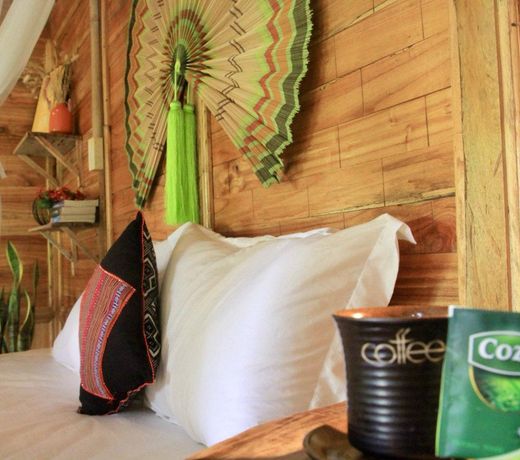 DOUBLE ROOM WITH AMAZING TERRACE RICE FIELD VIEW