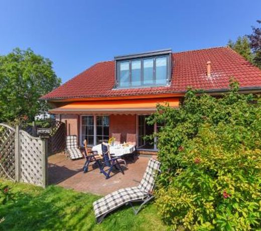 Jever-Ferienhaus Gartenblick