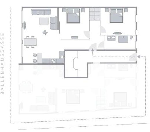 Exklusive Ferienwohnung in der historischen Ballenhausgasse