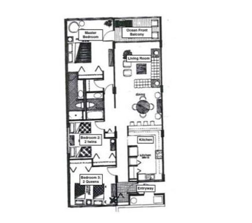 Carolina Dunes - 501 (3 bedroom, Sleeps 10)