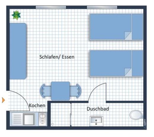 Zimmer im UG direkt in der Innenstadt, Centrum