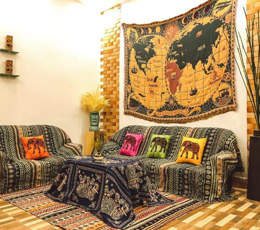 Boho garden house