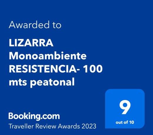 LIZARRA Monoambiente RESISTENCIA- 100 mts peatonal
