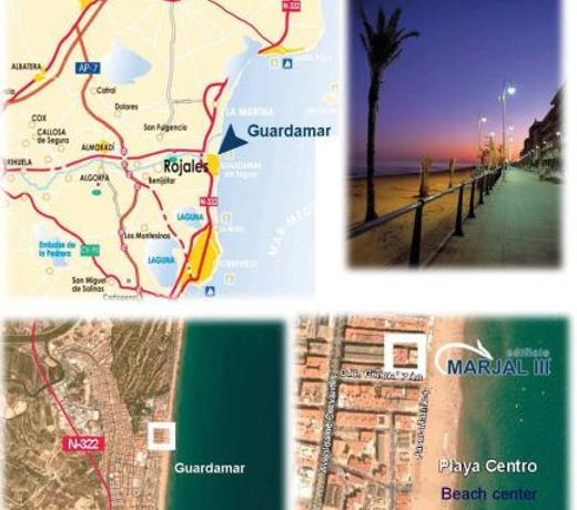 Apartamento Bajo 2 DÃºplex Marjal playa centro de Guardamar