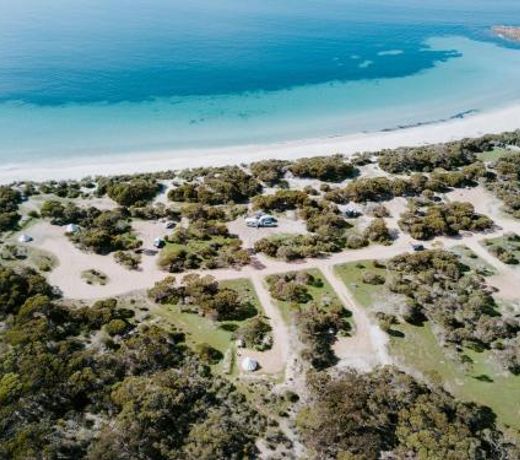 Glamping At September Beach, Lincoln National Park