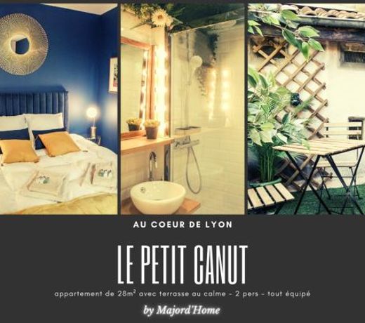 Majord'Home - Le Petit Canut - Lyon Centre avec Terrasse