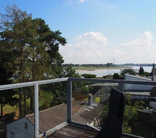 Somnar Panoramaloft mit Hästens Betten - Rheinblick 150qm