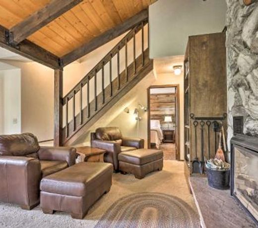 Rustic Cabin with Fireplace, 2 Mi to Grand Lake