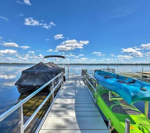 Spacious Pearl Lake Retreat with Private Dock!
