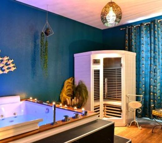 MoonLOVE, SPA/Sauna et Jacuzzi privés, charme et détente.