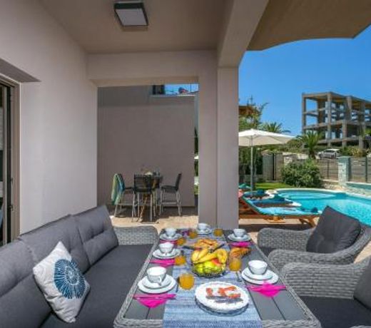 Luxury Villa Crete Villa Marina Mare 4 Bedroom Private Pool Sauna Chania