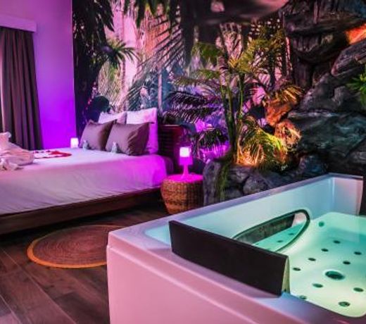 SECRET SUITE "Jungle" - Jacuzzi privatif - Gare RER C - Proche Paris