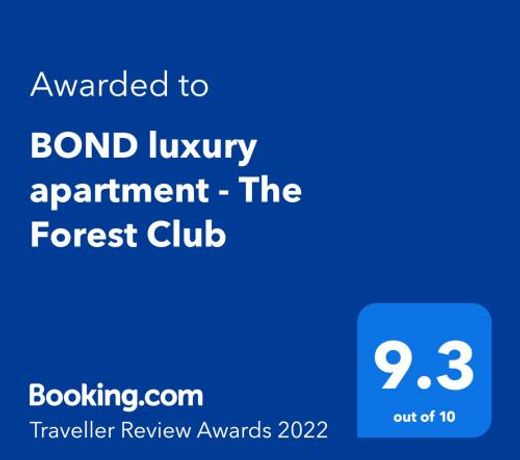 BOND luxury apartment - The Forest Club