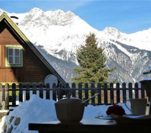 Cozy mountain view apartment with terrace and garden