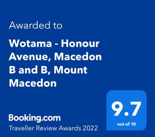 Wotama, Macedon B and B, Honour Ave, Mount Macedon