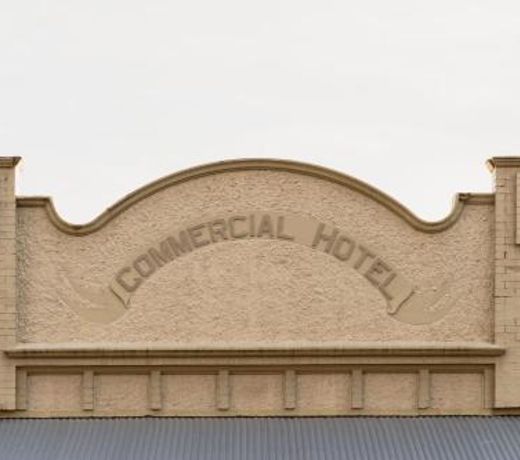 The Commercial Quarters - Room 1-has air conditioning, free WIFI, TV and fridge