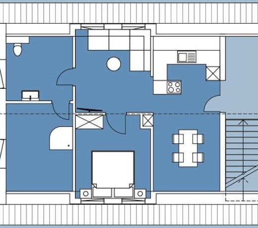 Sonnerwachen, Ferienwohnung fur 2 Personen in DE FEERJENHUSEN am Haubarg von Vollerwiek Fertigstellung MÃ¤rz 2021