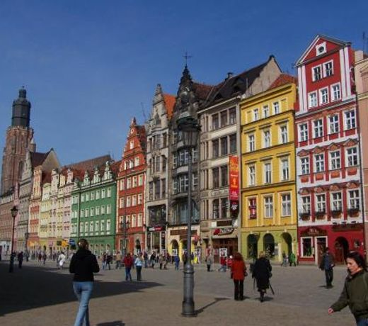 Right in the heart of Wroclaw with Netflix