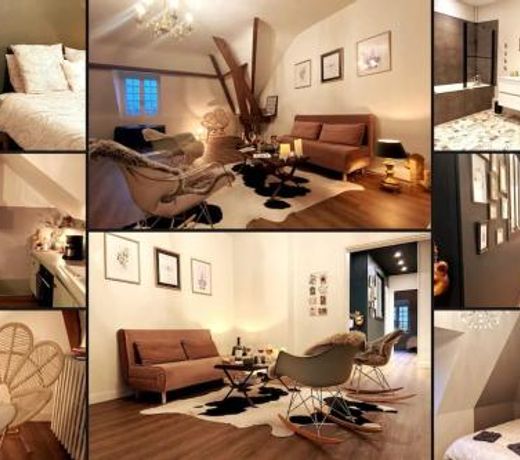 Grand appartement place Saint-Pierre, proche ChÃ¢teau de Saumur et bord de Loire"