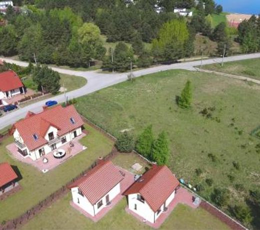 Komfortowe domki nad jeziorem - Zielony domek 1
