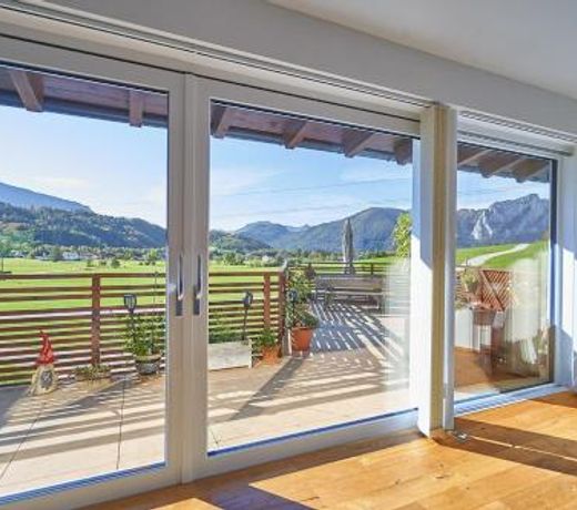 Bergblick Acht Mondsee