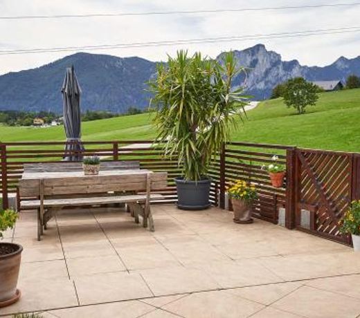 Bergblick Acht Mondsee
