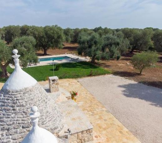 Trullo Sunrise - trullo con piscina Privata