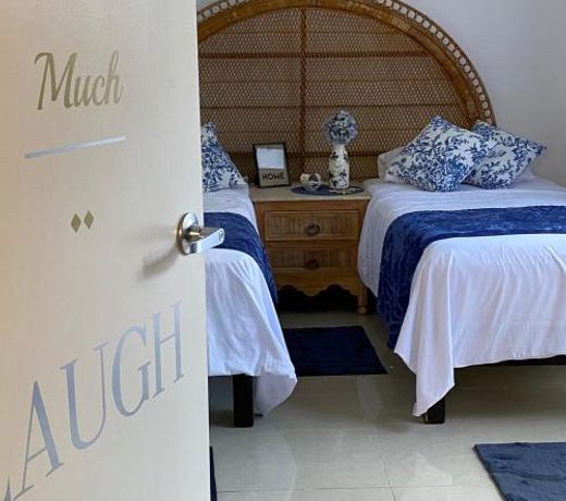 The Blue Flowers Room at DICI Coliving Housing