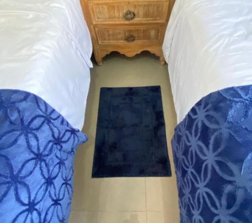 The Blue Flowers Room at DICI Coliving Housing
