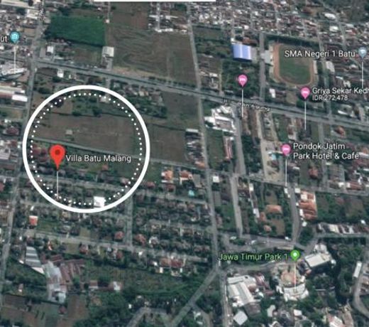 Villa batu malang