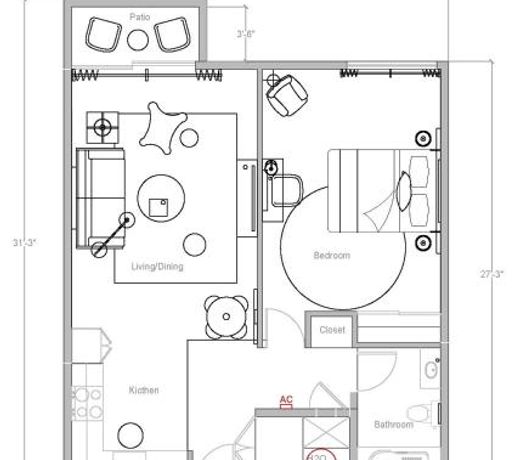 Cozy 1BR near Fashion Square Mall by WanderJaunt