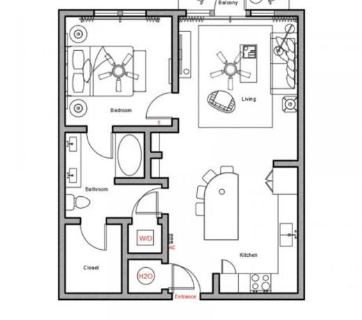WanderJaunt - Crater - 1BR - Tempe