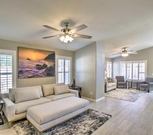 Chic Modern Home with Fire Pit, 6 Mi to Downtown